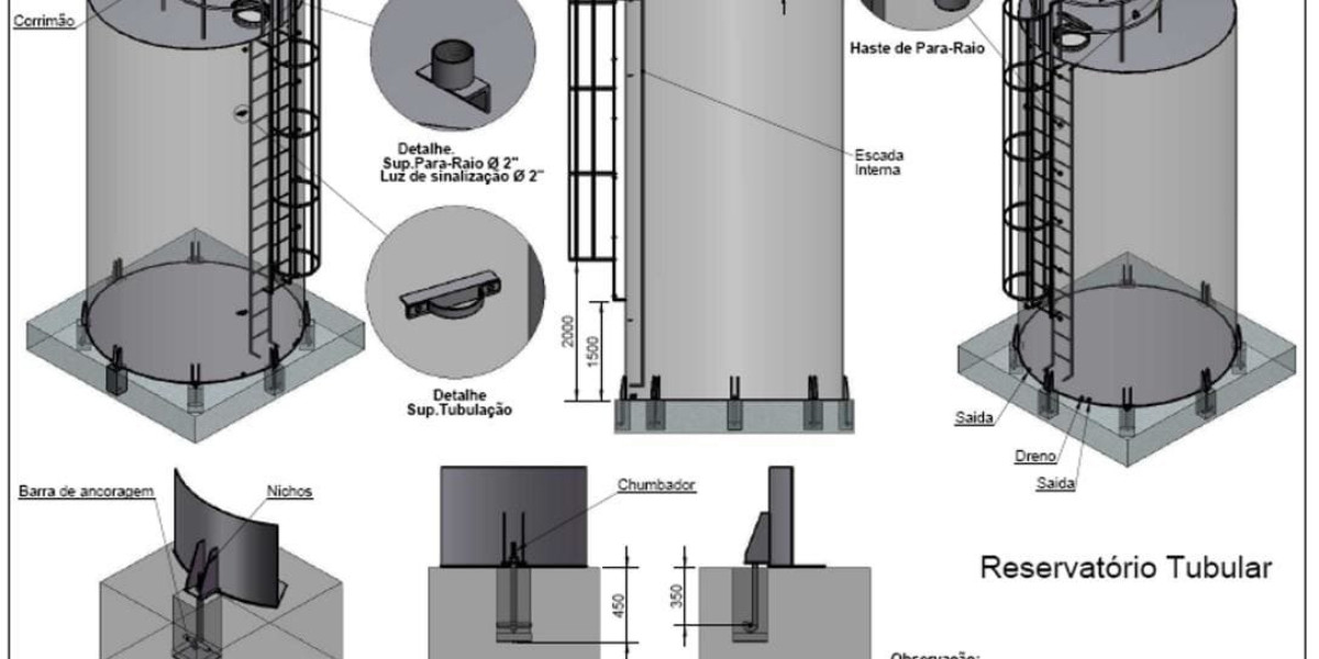 15,000 Litre Water Tank For Sale
